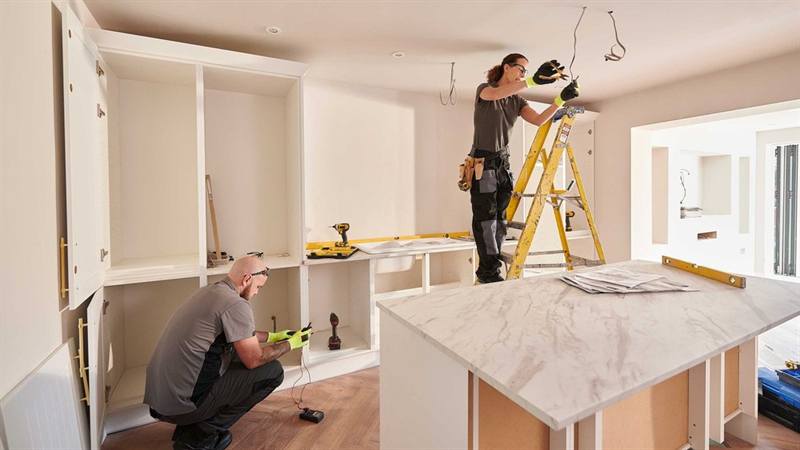 Kitchen lighting installation finished by Mister Electrics